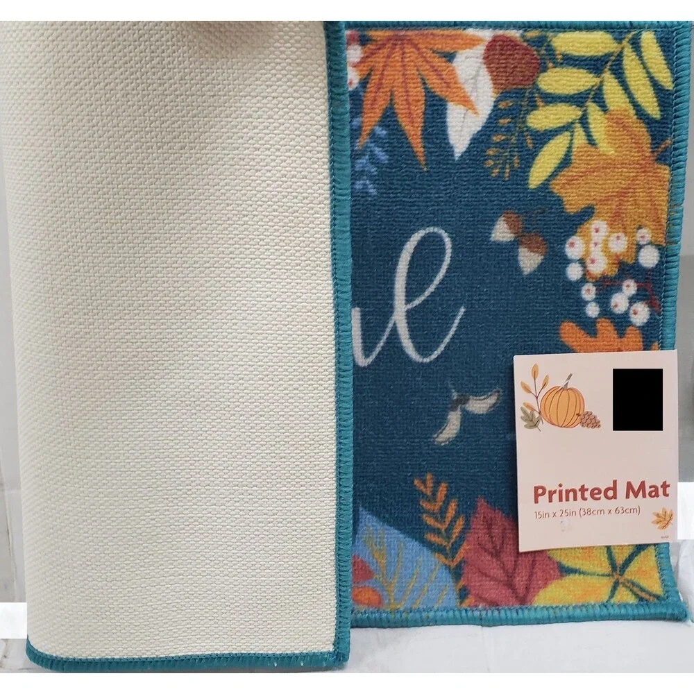 Printed Kitchen Nylon Rug (15